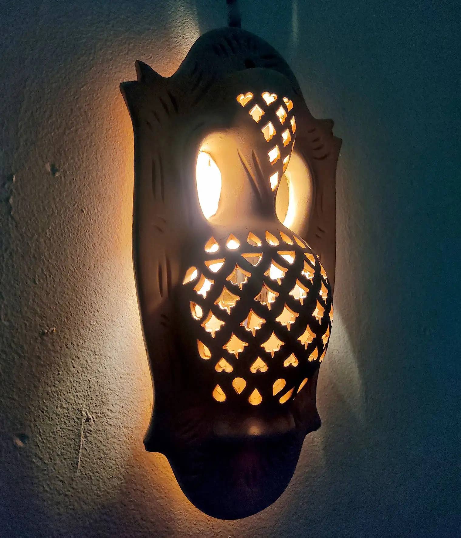 Etnico del Mondo - Wholesale Outdoor/Lawn Light - Handmade Tunisian Terracotta Outdoor Wall Light #25