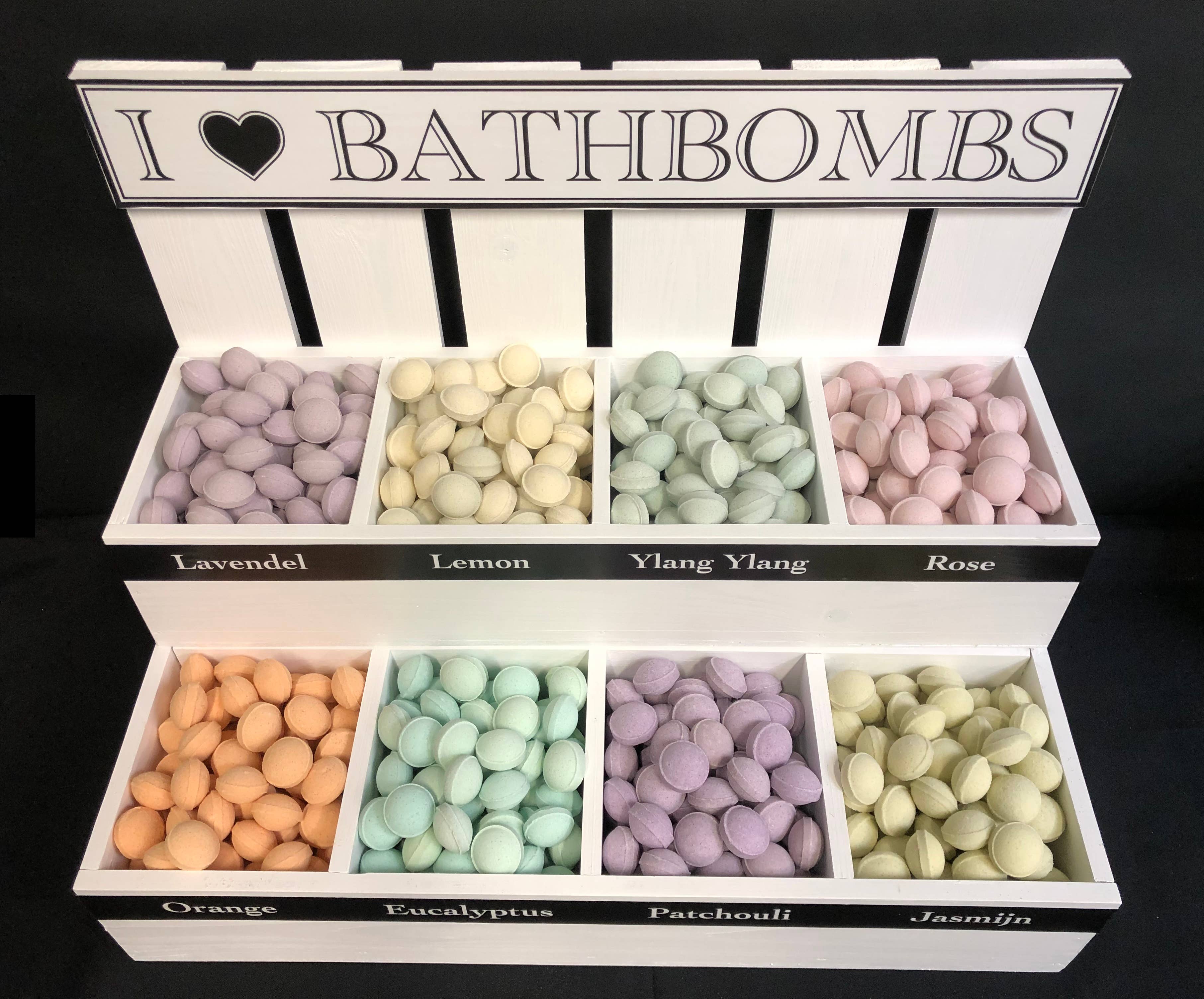 By Snoes - Wholesale Bruisbal/schuim - Mini bruisballen met schuim in 16 geuren (50 stuks)0