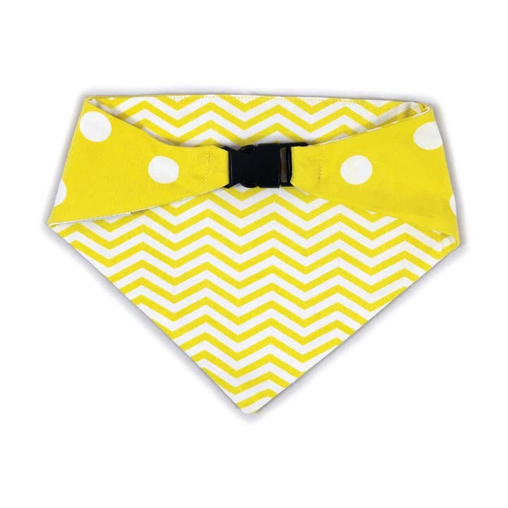 Uptown - Bandana reversibile per cuccioli, colore: Giallo per la vendita all'ingrosso da parte di Uptown Pups
