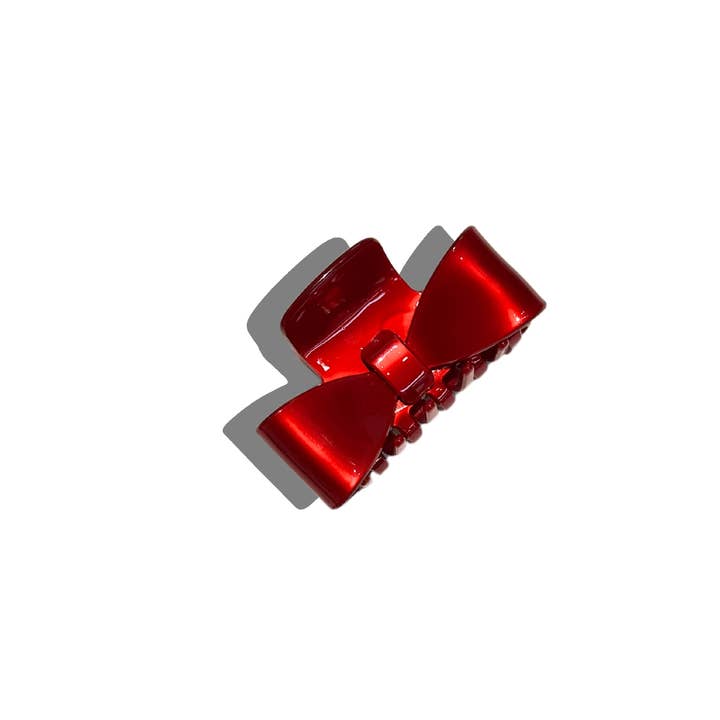 Solar Eclipse - Wholesale Hair Clip - Women's - Classic Bow Acetate Claw Hair Clip