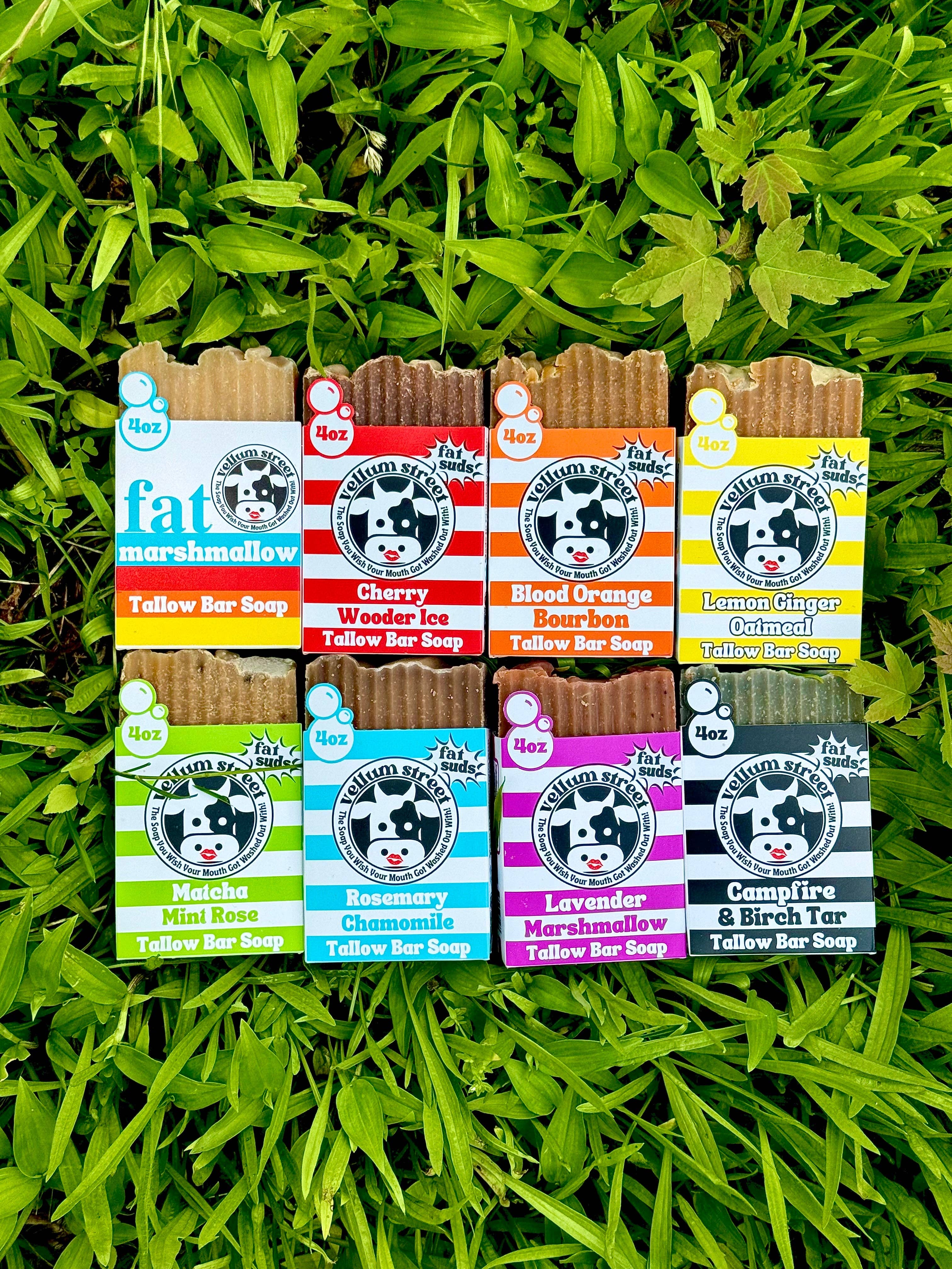 Vellum Street – Großhandel Feste Seife – 4 Unzen Talg-Seife7