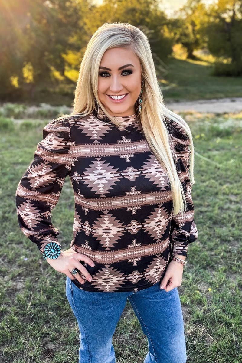 Sterling Kreek - Wholesale Blouse - Women's - Golden Arroyo Top