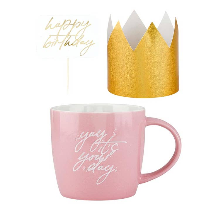 Mug Cake Gift Set - Yay Your Day for wholesale by Slant Collections by Creative Brands
