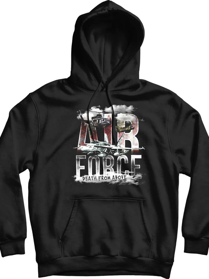 Air Force Death From Above Hoodie for wholesale by Canada for Victory
