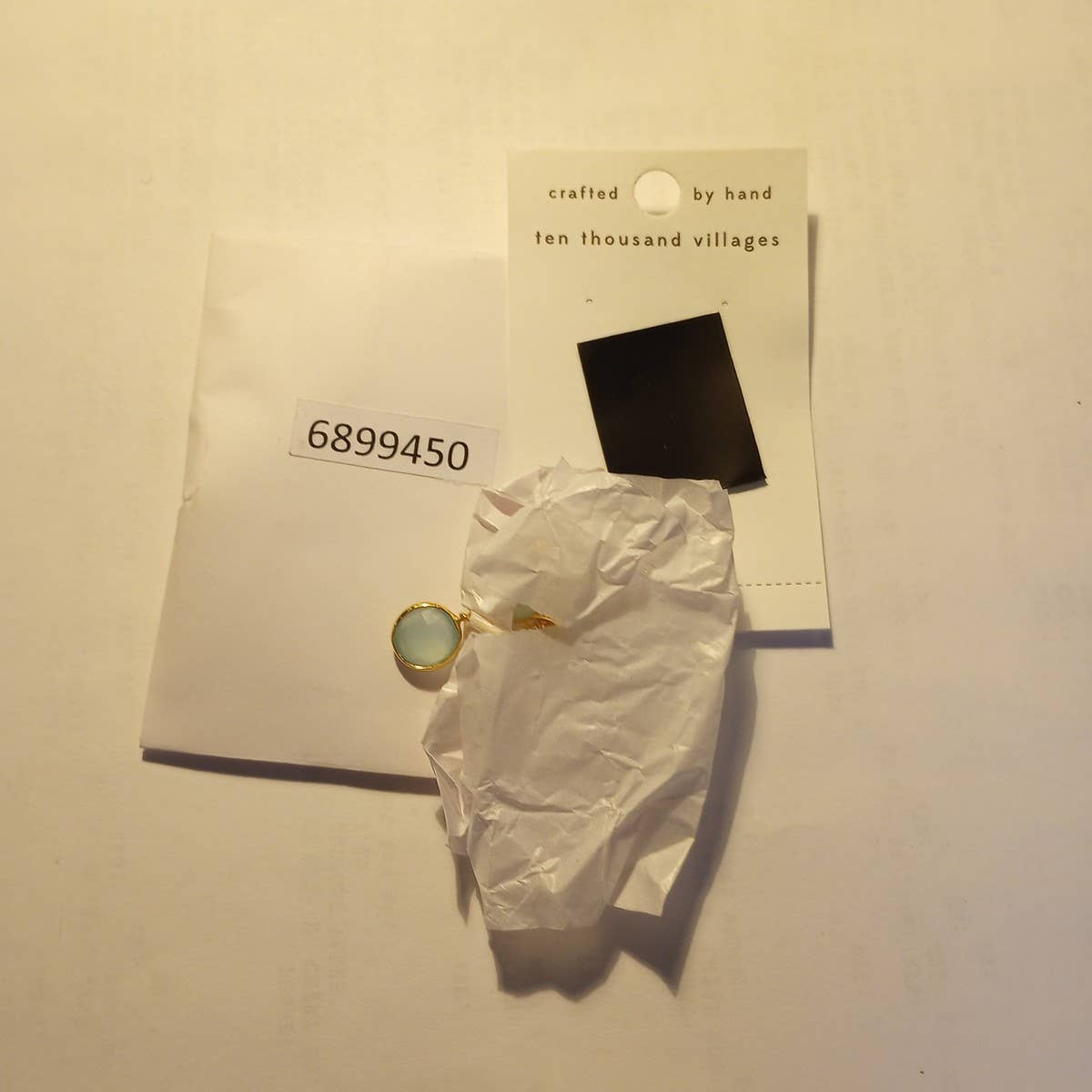 Ten Thousand Villages - Wholesale Dangle Earrings - Sona Chalcedony Blue Gem Drop Earrings3