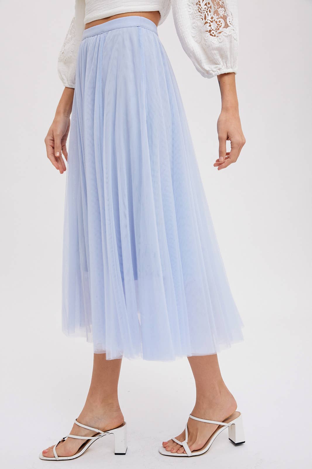 Bluivy - Wholesale Skirt - Women's - TULLE MIDI SKIRT15
