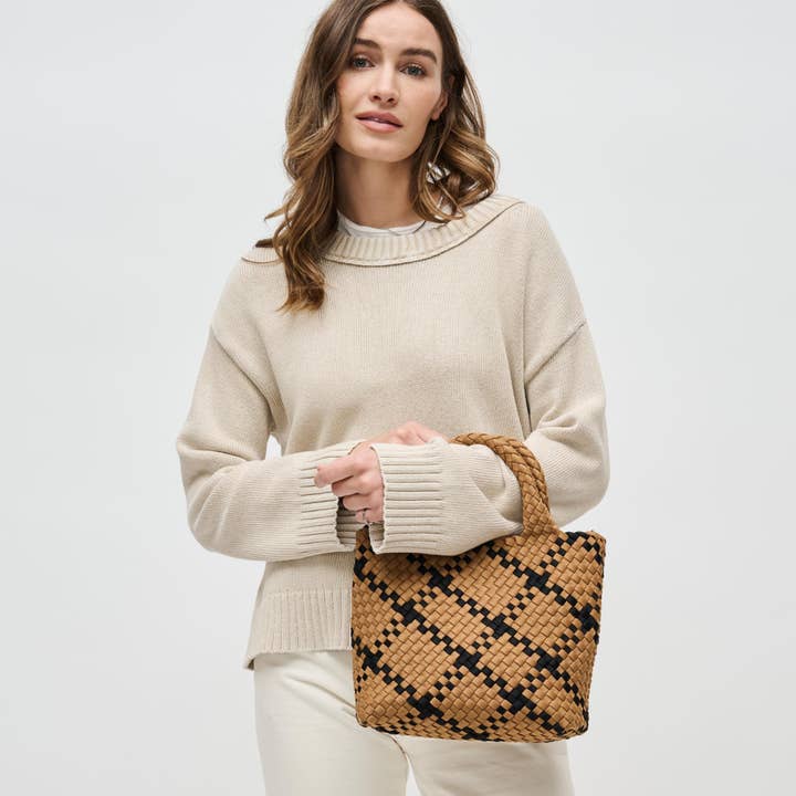 Sol and Selene - Wholesale Crossbody Bag - Women's - Sky's The Limit - Woven Neoprene Small Crossbody132