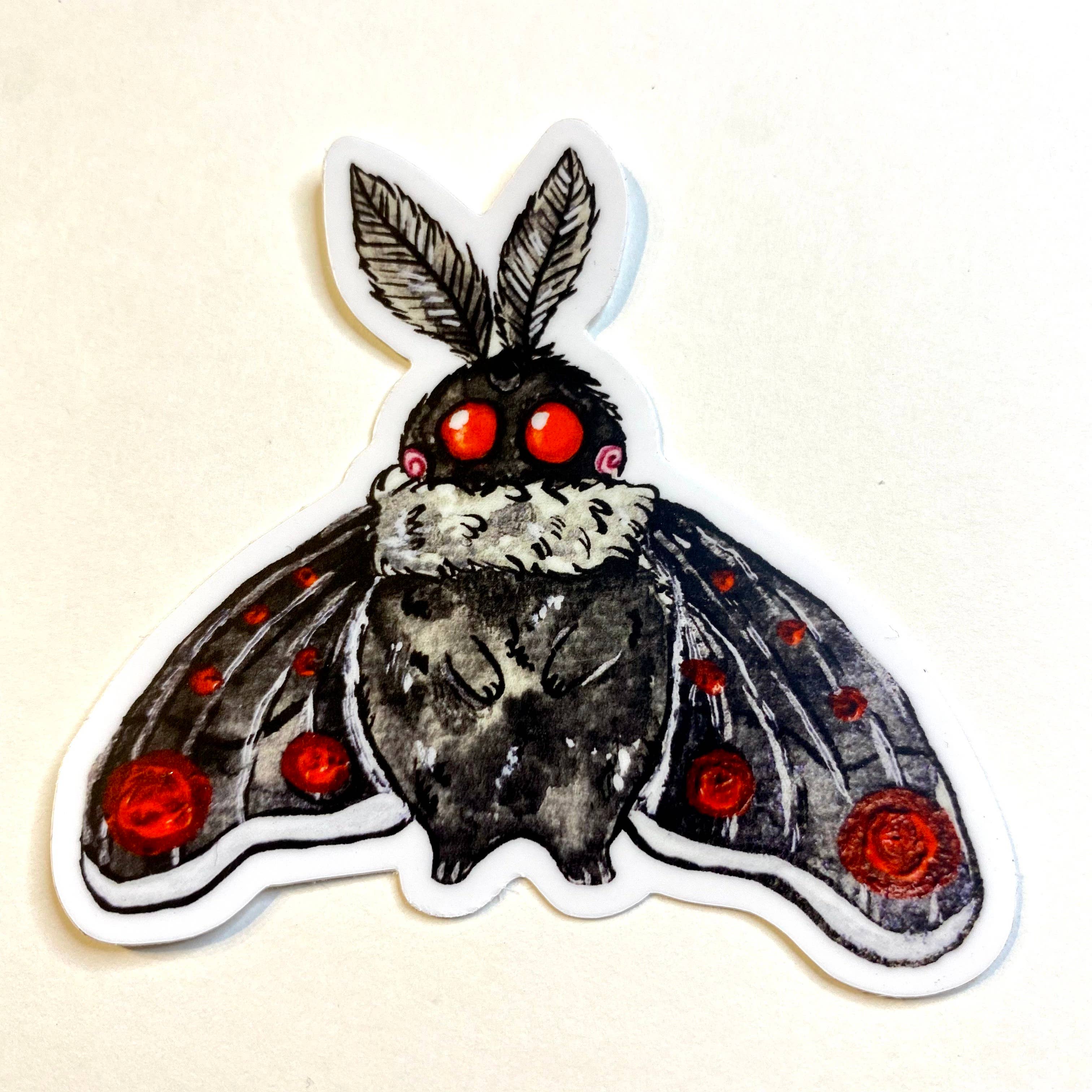 Mothman Sticker for wholesale by Aquabun
