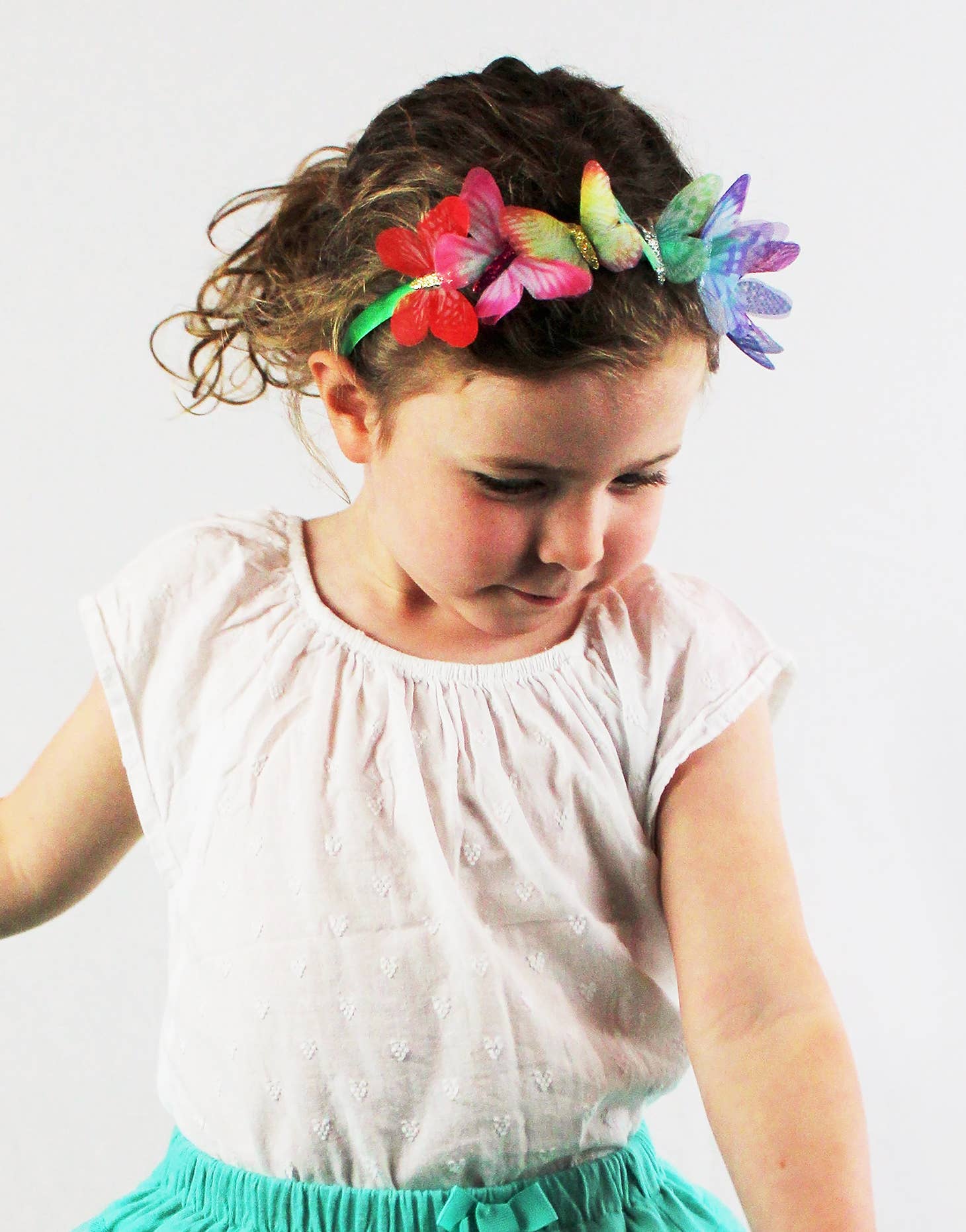 A is for Alice Costumes - Wholesale Costume - Kids - Rainbow Butterfly Headband6