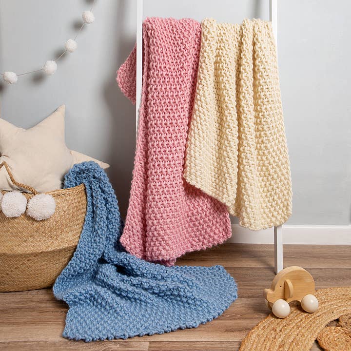Wool Couture Company - Wholesale Knitting/Crochet Supplies - Louis Baby Blanket Knitting Kit7