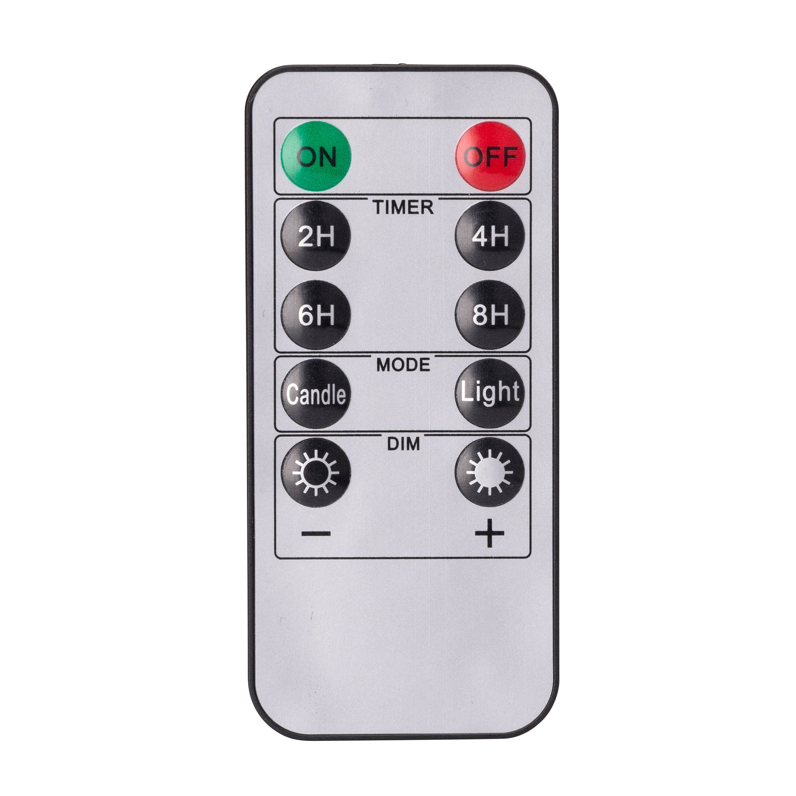 Sandstone & Sage – wholesale Flameless candle – White LED Flameless Hurricane Glass Candle with Timer and Remote - Elegant Ambient Lighting6