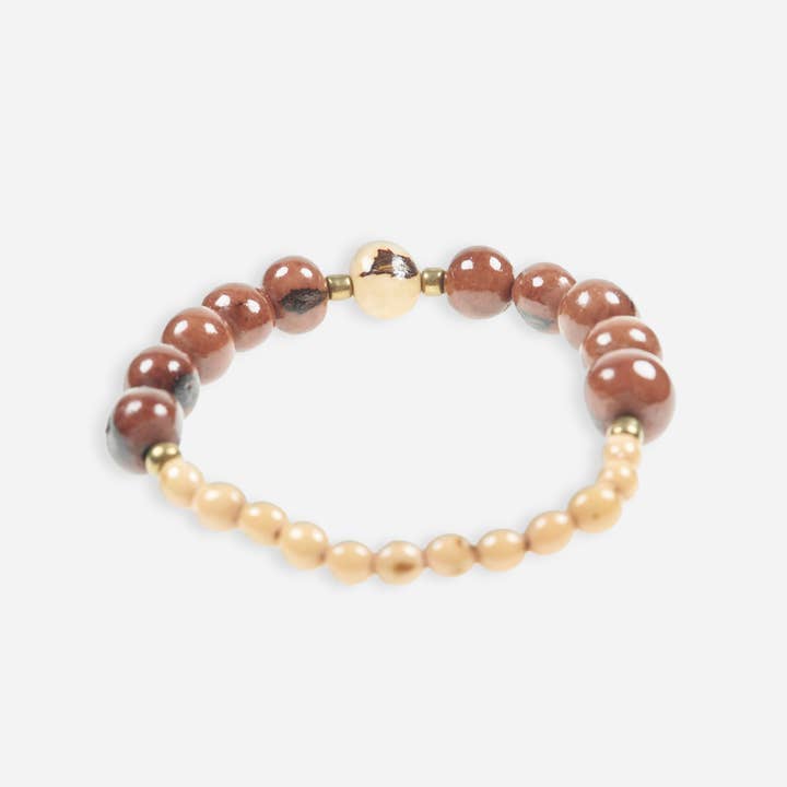 Terra Natural Designs - Wholesale Beaded Bracelet - Bracelets - $7.95 - Case of Four6