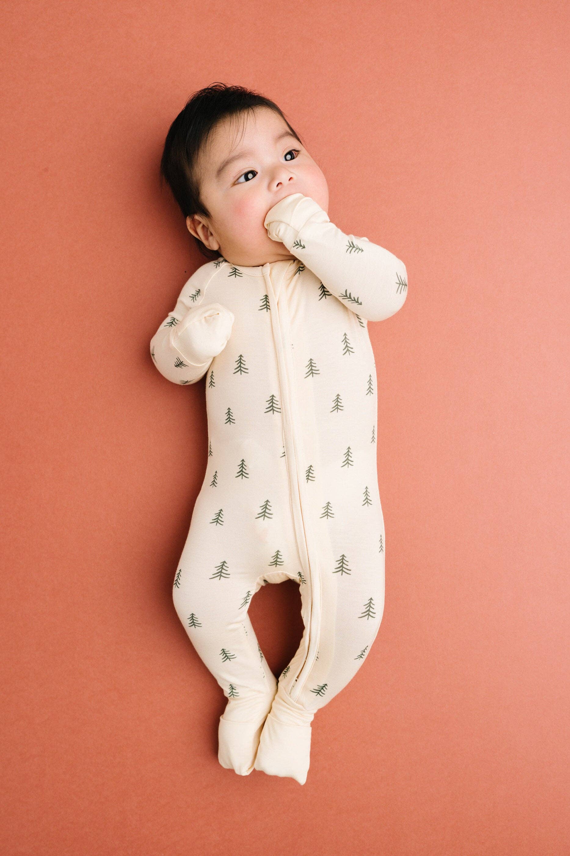 Little One Shop - Wholesale Sleepsuit - Baby - Pine Forest Bamboo Sleeper4
