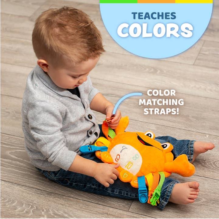 Buckle Toys - Wholesale Stuffed/Plush Toy - Kids & Baby - Barney Crab2