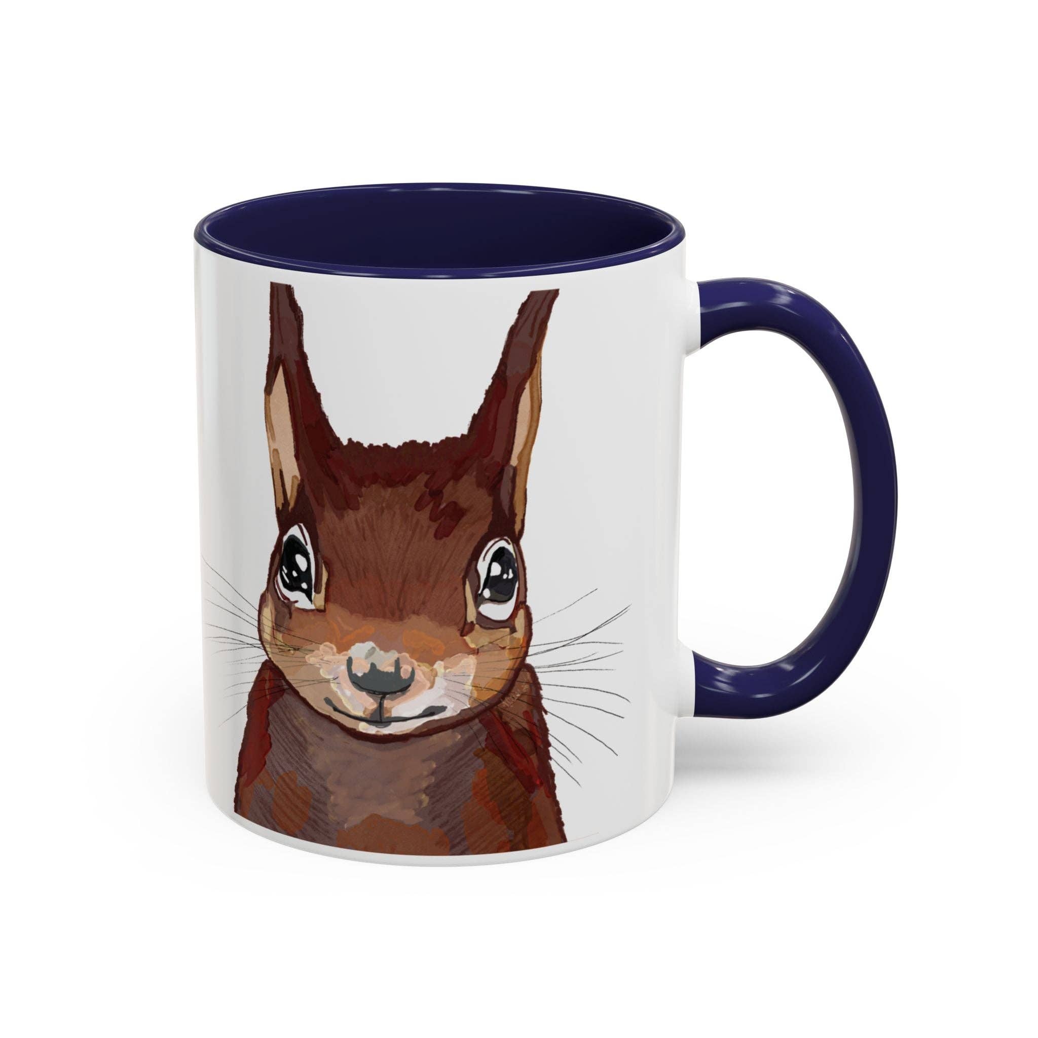 Blue Cava - Wholesale Coffee Mug - Squirrel Two Tone Coffee Mugs (11oz & 15oz)3