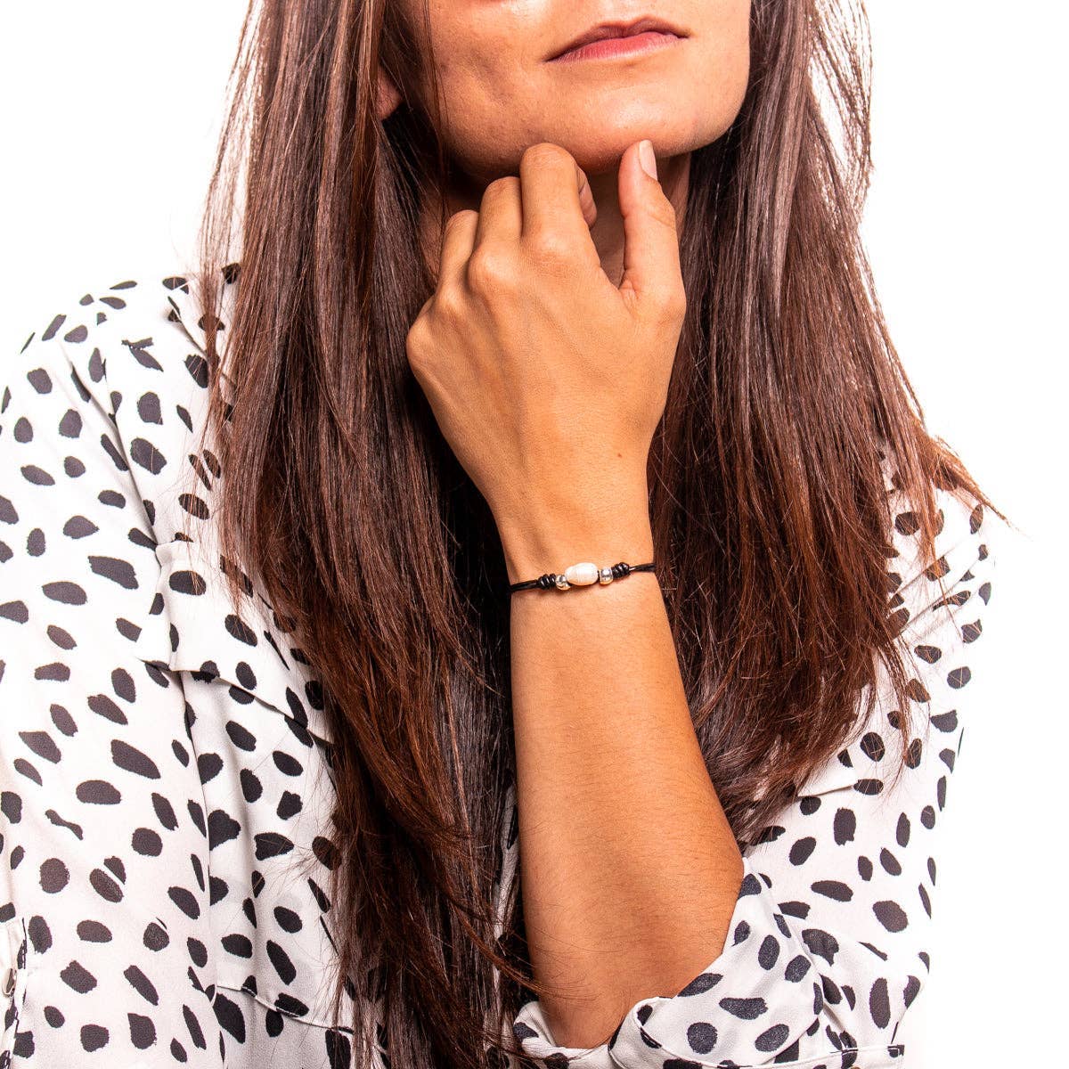 Meninas Bonitas Cork - Vente Bracelet tissé/tressé - Bracelet en cuir véritable fait main pour femme MBR-041