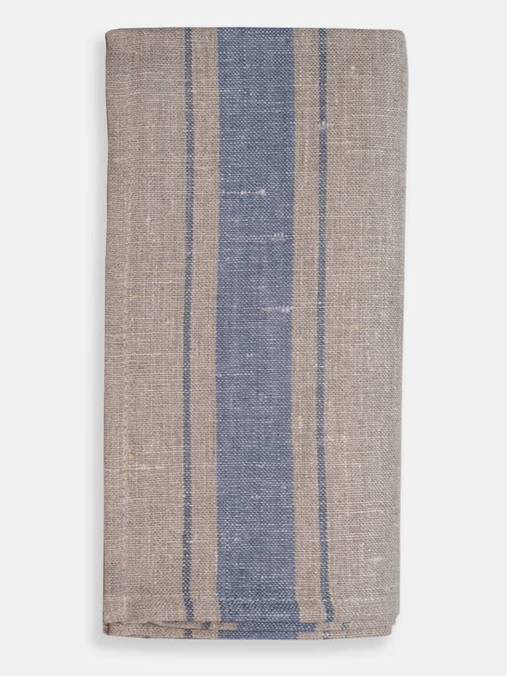 Antoine Linen Napkins - Rustic Striped Design for wholesale by Linen Way Inc.