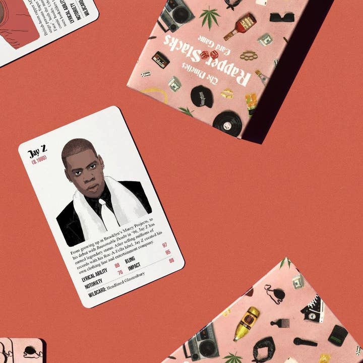 Stacks London - Vente Jeux de cartes - Rapper Stacks Édition des années 90 : Jeu de cartes2