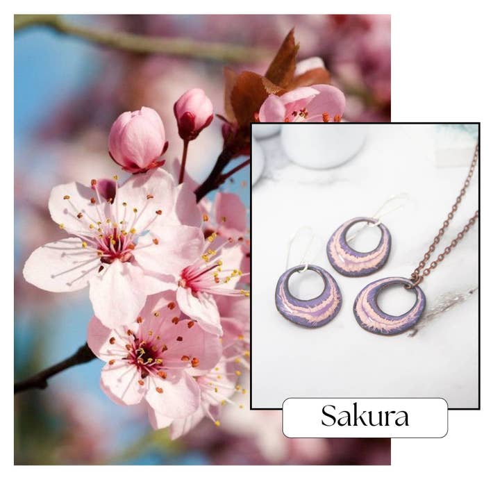 Rising Jewelry - Wholesale Dangle Earrings - Batik earrings- small. Enameled Jewelry