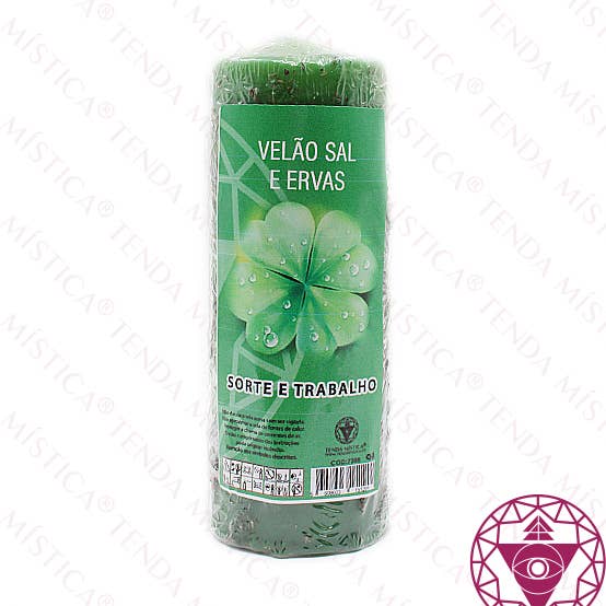 Tenda MÃstica - Wholesale Meditation Supplies - Salt and Herbs Candle Luck and Work0