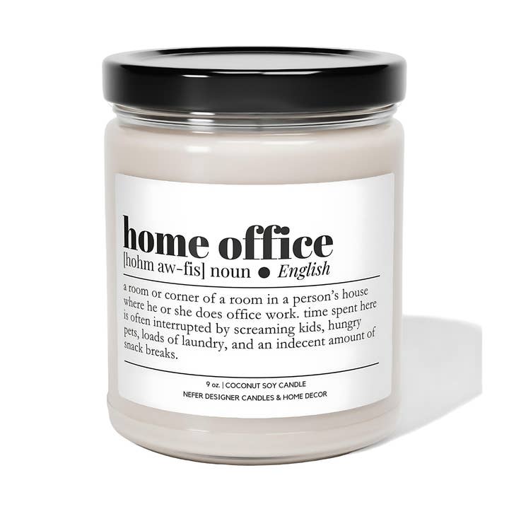 Bougie amusante pour collègues de bureau à domicile pour la vente par Nefer Designer Candles & Home Decor