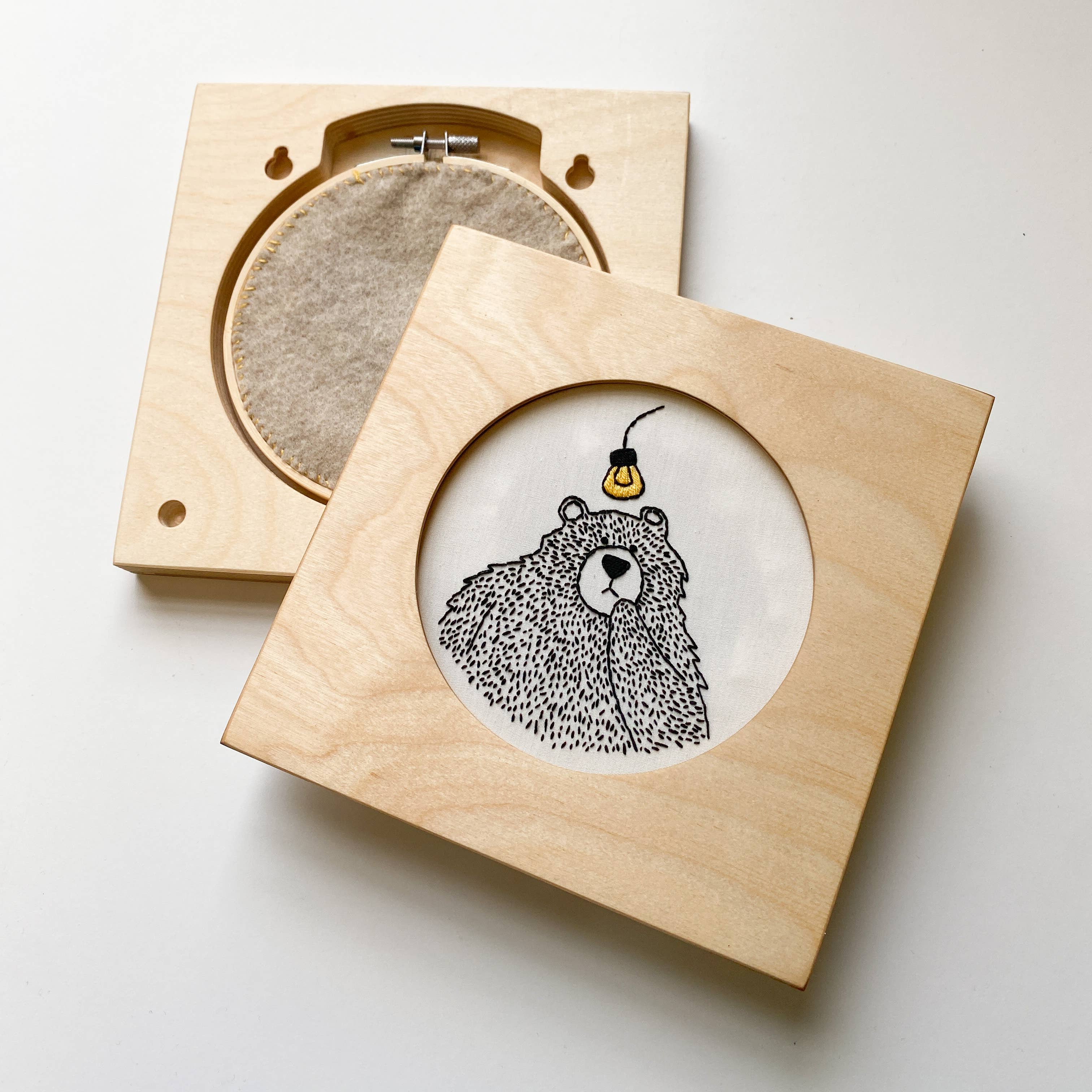 Modern Hoopla - Wholesale Embroidery/Cross Stitch Supplies - Modern Embroidery Hoop Frame for 5" Hoops2