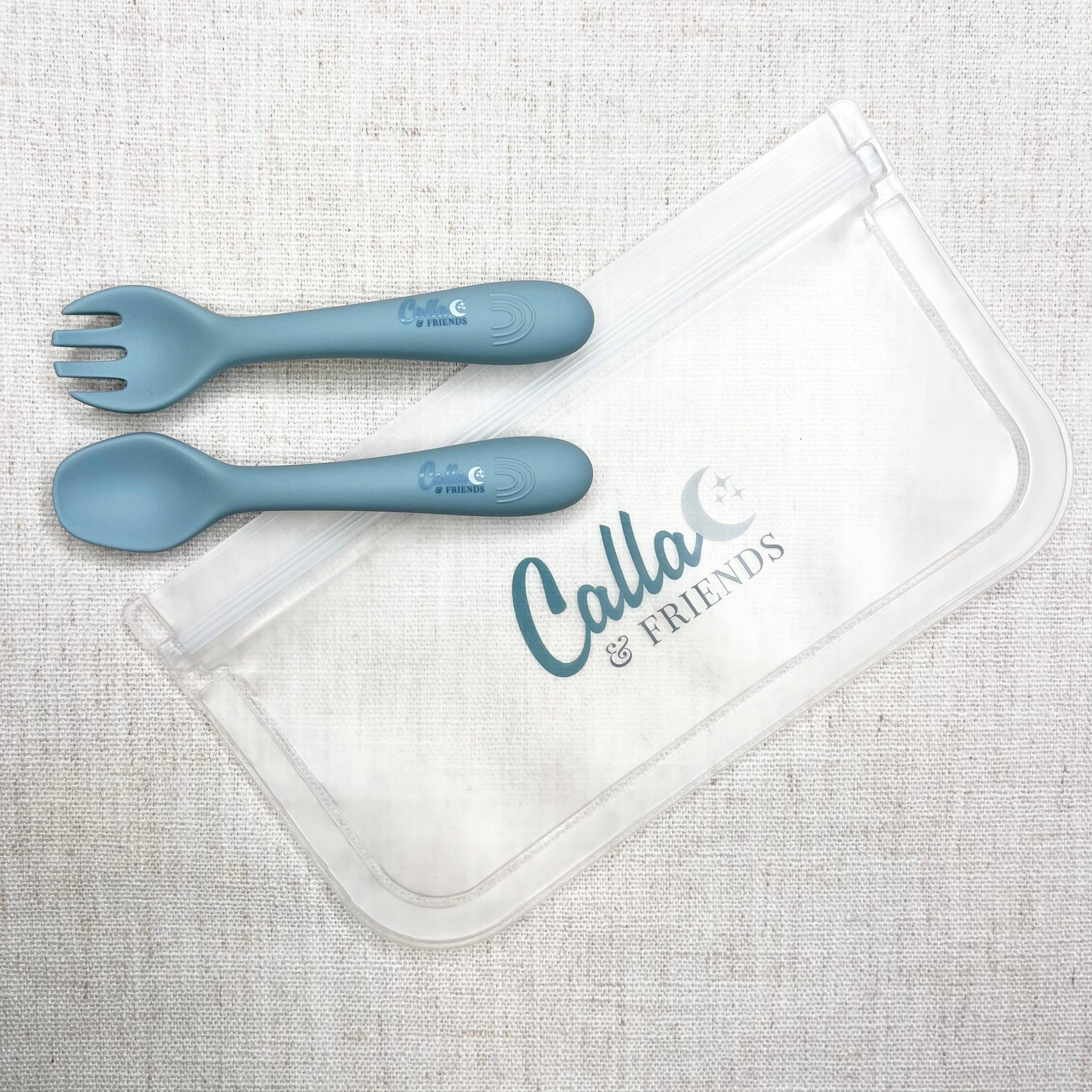 Calla & Friends - Wholesale Flatware Set - Kids & Baby - My First Silicone Utensils12