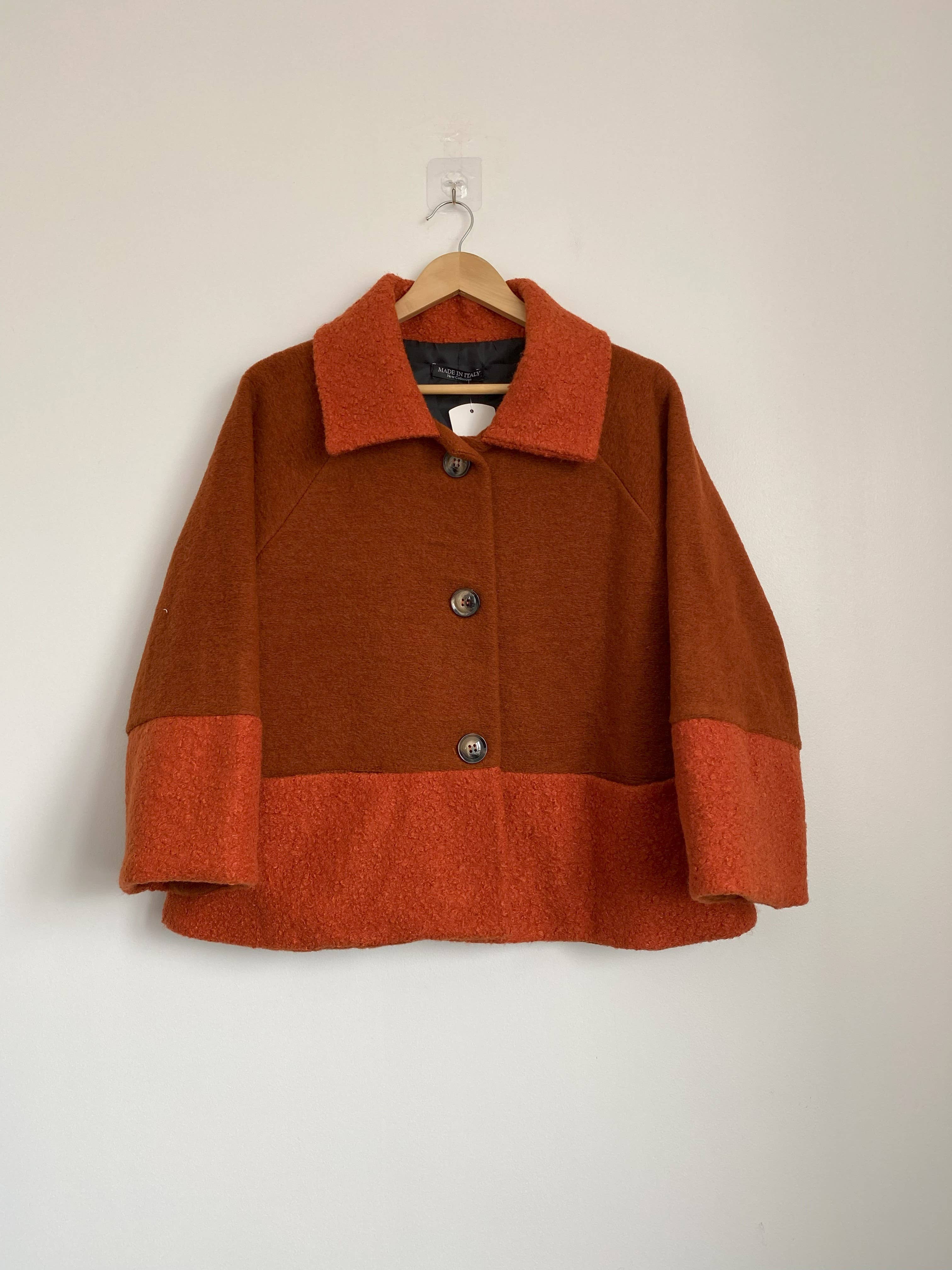 ORNELLA PARIS - Wholesale Jacket - Women's - Buttoned wool jacket BLL-V9901014