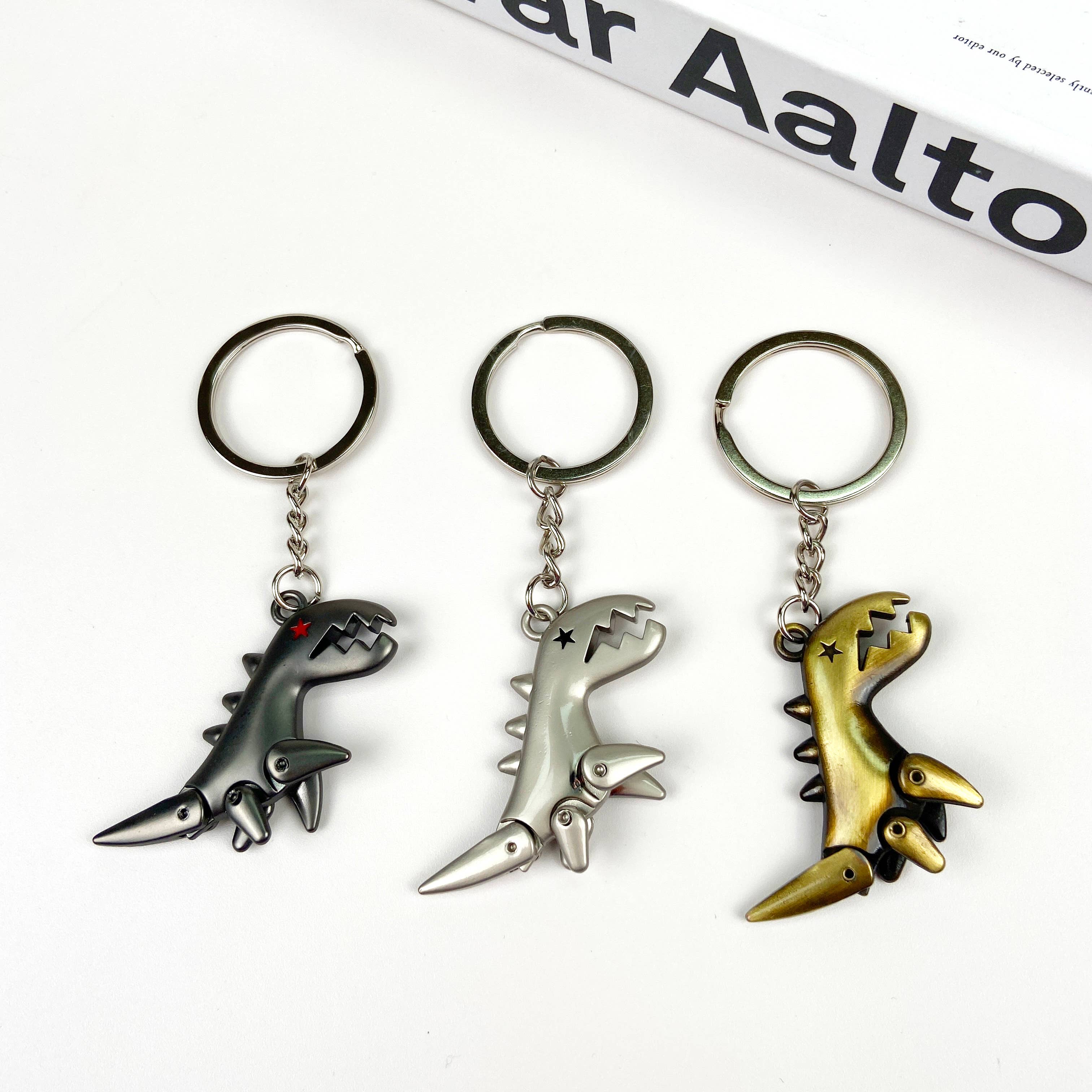 SoapElenGlen - Venta al por mayor Llavero - Unisex - Llavero de dinosaurio vintage2