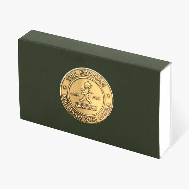 Solstickan Design - Wholesale Lucifers - Matchbox — Groen (alleen EU)0