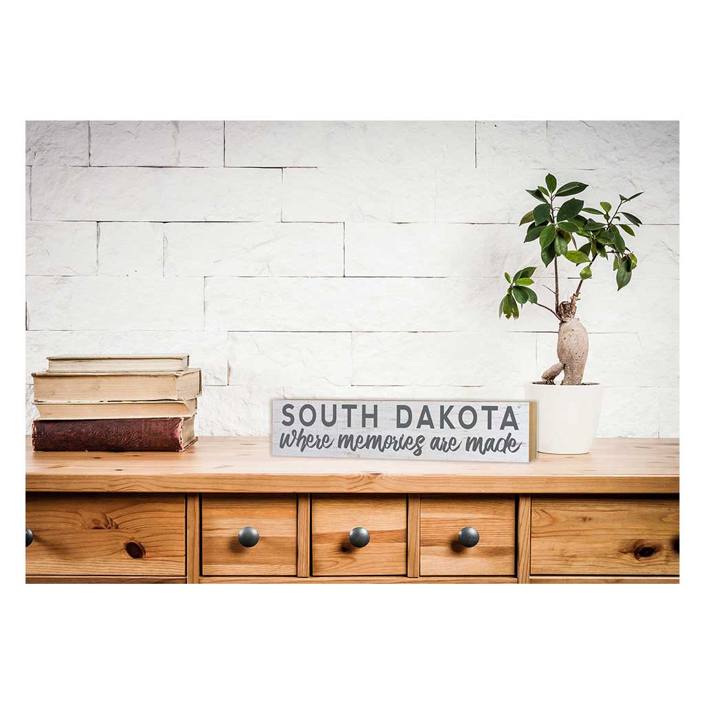 Kindred Hearts - Wholesale Sign - 3x13 Where Memories are Made Block Sign South Dakota1