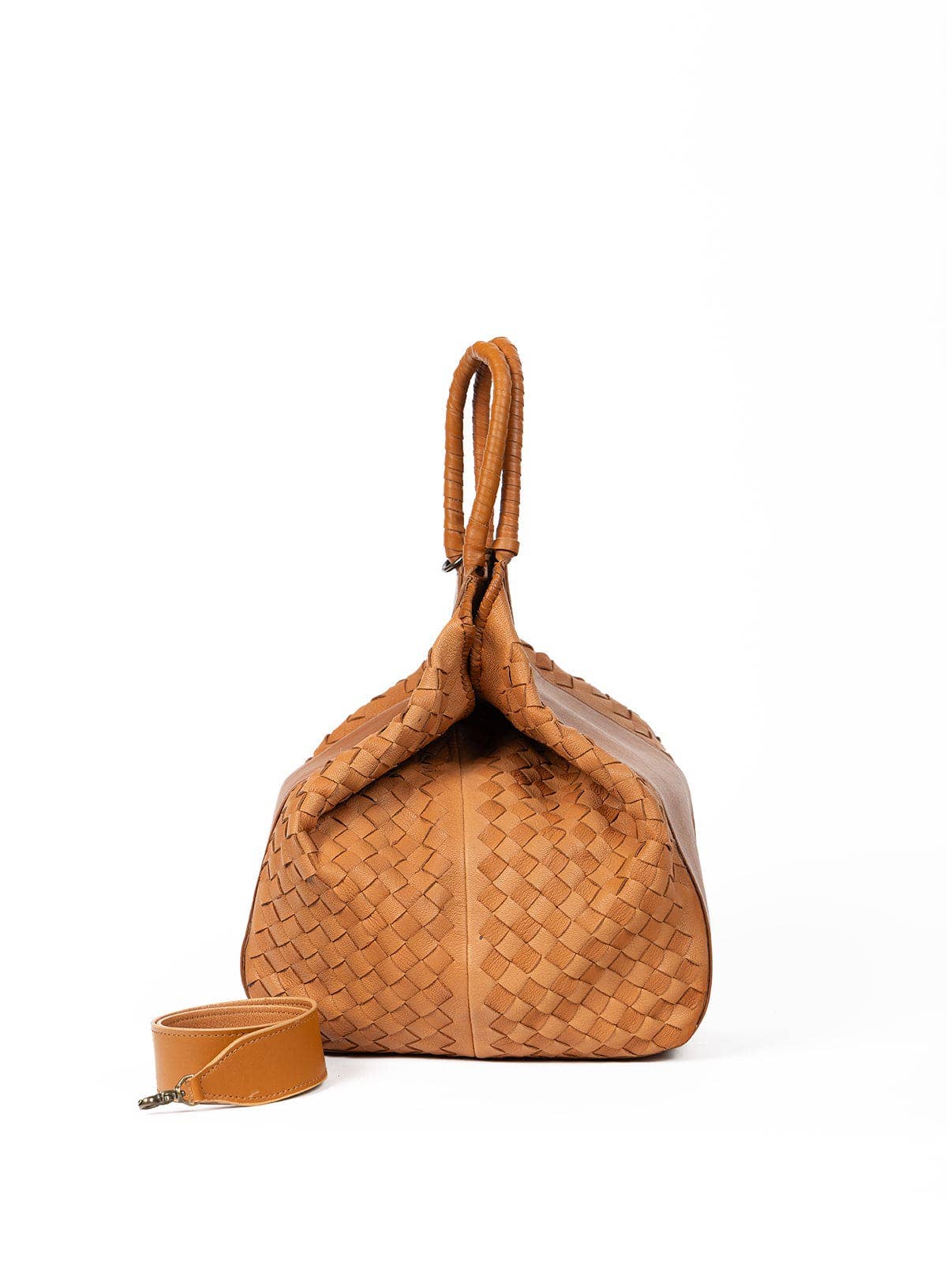 Deux Mains: Haiti Fair Trade - Wholesale Tote Bag - Women's - All Day Leather Tote4