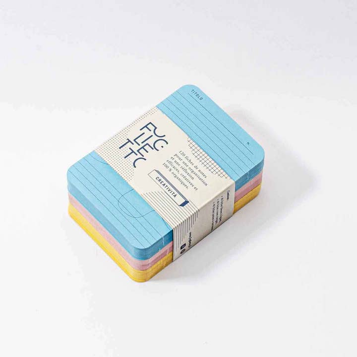 Creatività - Deck of A7 memo cards for wholesale by Foglietto