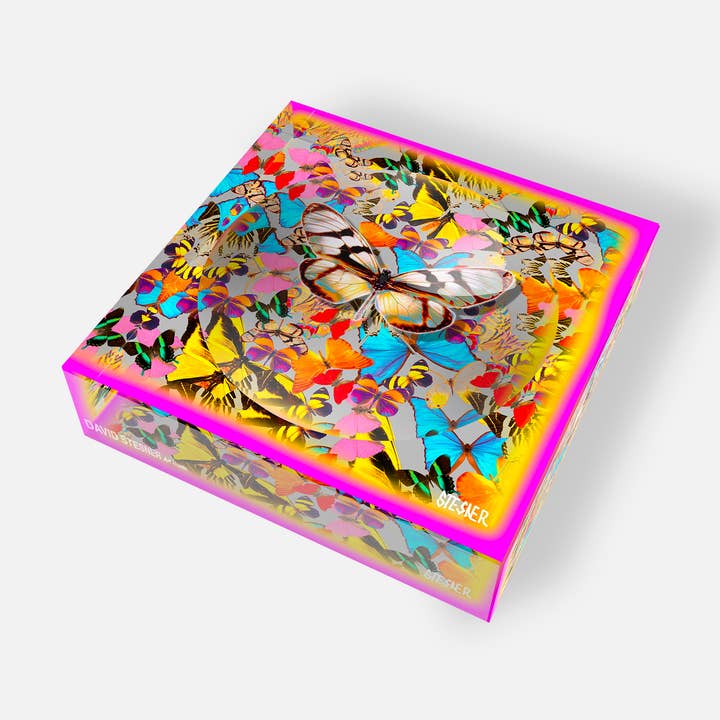 Pink Butterfly Acrylic Jewelry Dish – Electric Wings for wholesale by Deanna Filippo