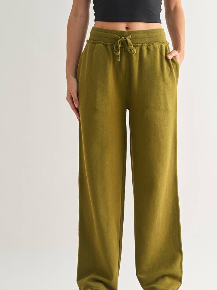 Weit geschnittene Baumwollhose für den Großhandel von Mono B