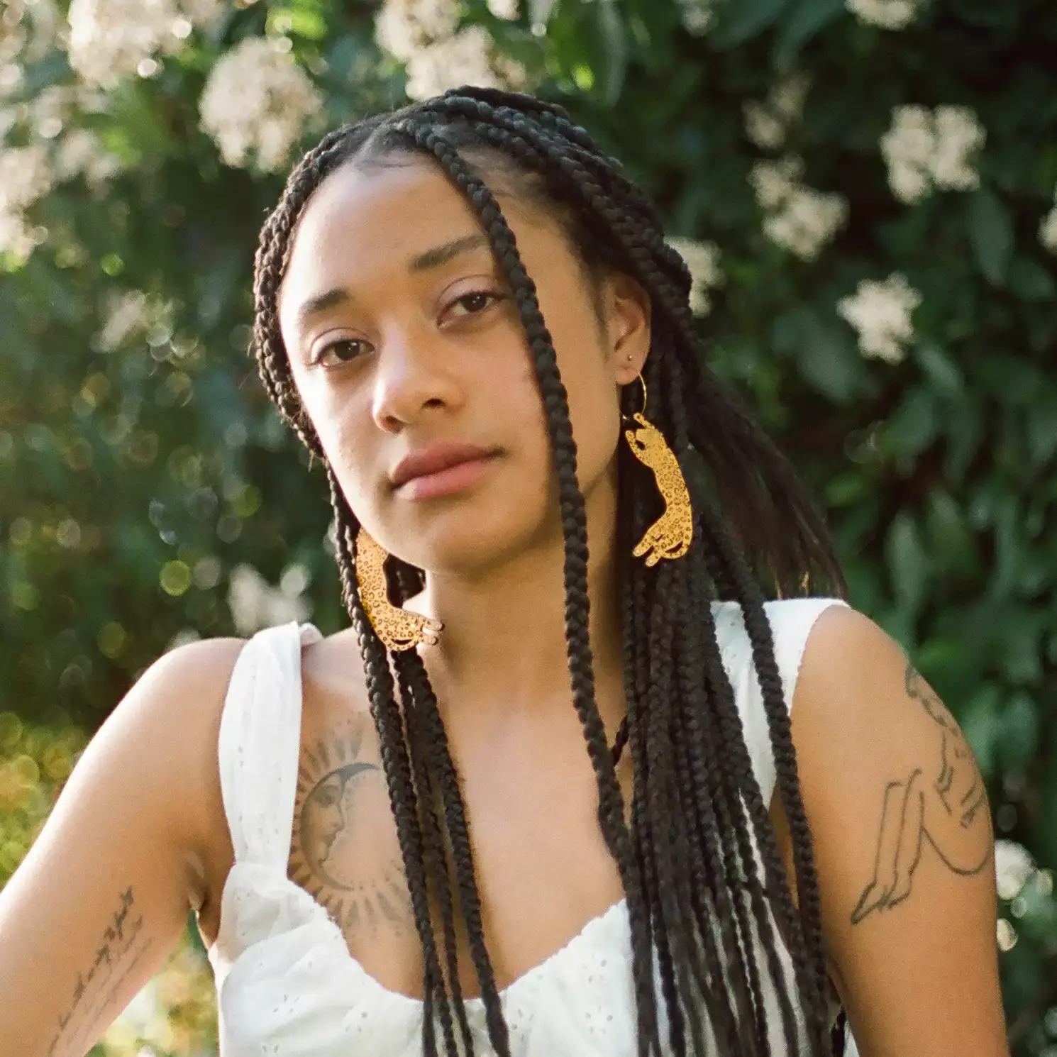 Le Chic Miami - Wholesale Hoop Earrings - Leopard Hoop Earrings1