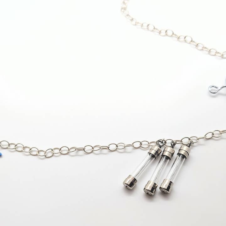 Amy Pfaffman Jewelry - Wholesale Pendant/Charm Necklace - Electronics sampler necklace3