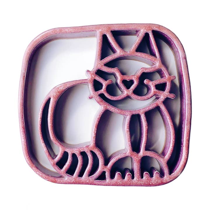 Bay Pottery - Vendita all'ingrosso Sottopentola - Sottopentola Gatto - Ceramica in Gres0
