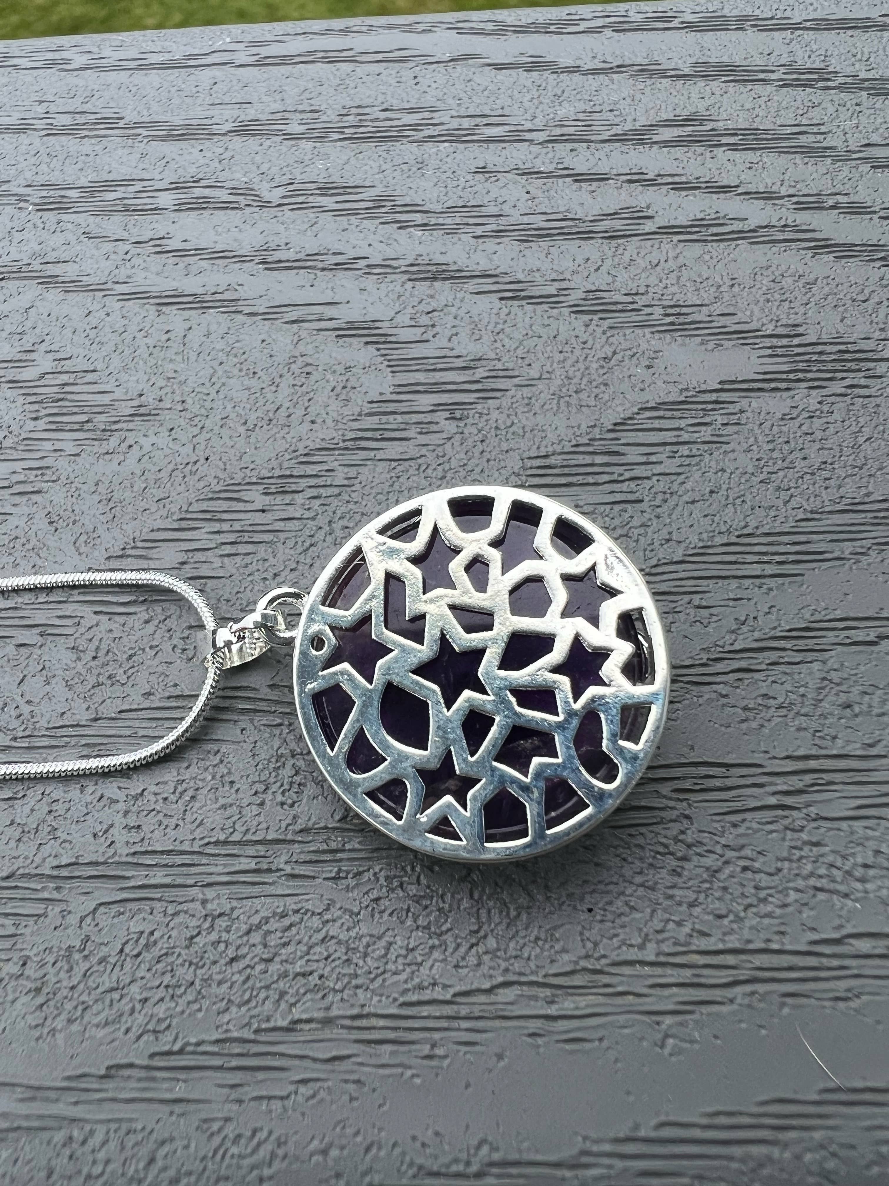 GSZ corporation DBA Gabriella's Gifts - Wholesale Pendant/Charm Necklace - Cat & Moon Amethyst Rose Quartz Onyx Necklaces Healing Reiki10