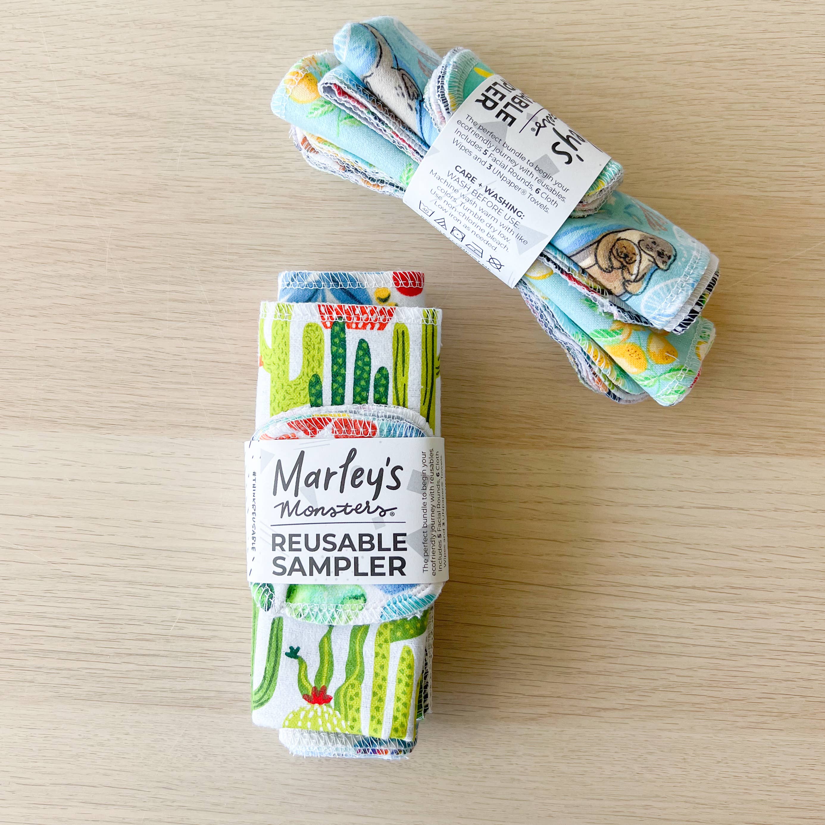 Marley's Monsters - Wholesale Cleaning Cloth - Reusable Cloth Sampler Set - Case of 63