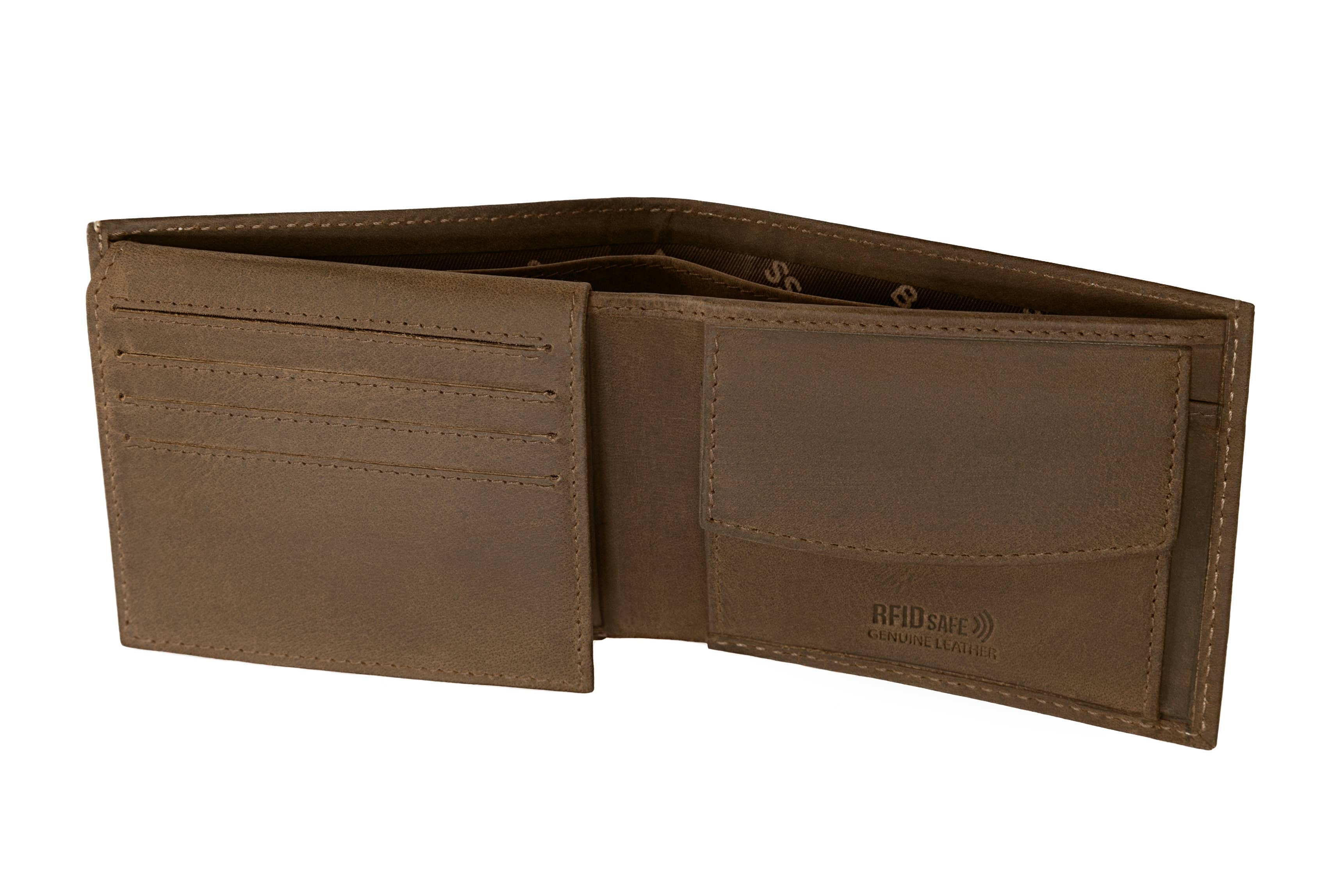 Lupel & Rubre - Wholesale Wallet - Men's - Leather and Aluminum Wallet Anti-RFID1