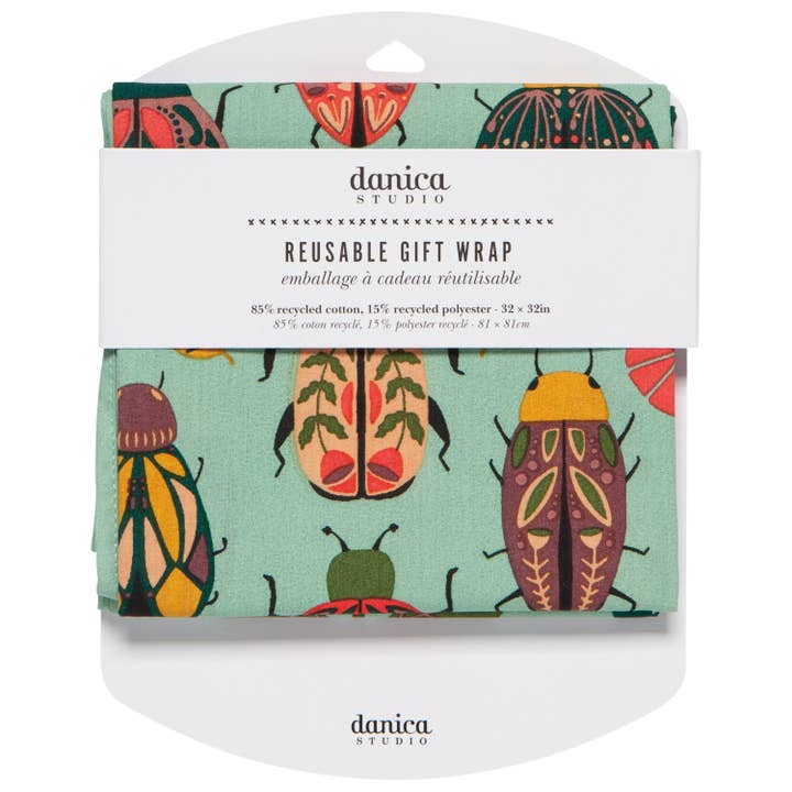 Danica Studio – Großhandel Geschenkpapier in Bögen – Wiederverwendbare Geschenkverpackung mit Amulett