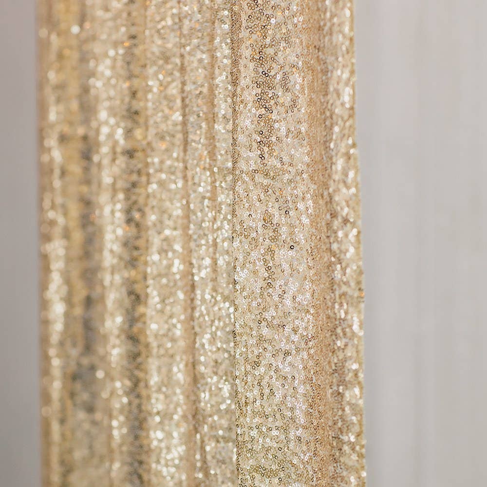 Weddingstar Inc. - Vente Arrière-plans photo - Décoration personnalisée pour arrière-plan photo de mariage - Sequins dorés2