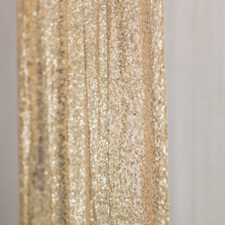 Weddingstar Inc. - Wholesale Photography Backdrop - Custom Wedding Photo Backdrop Decoration - Gold Sequin2