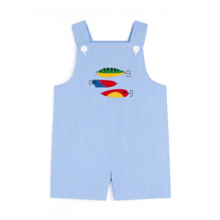 Junior Cord Shortall With Fishing Lures for wholesale by Florence Eiseman