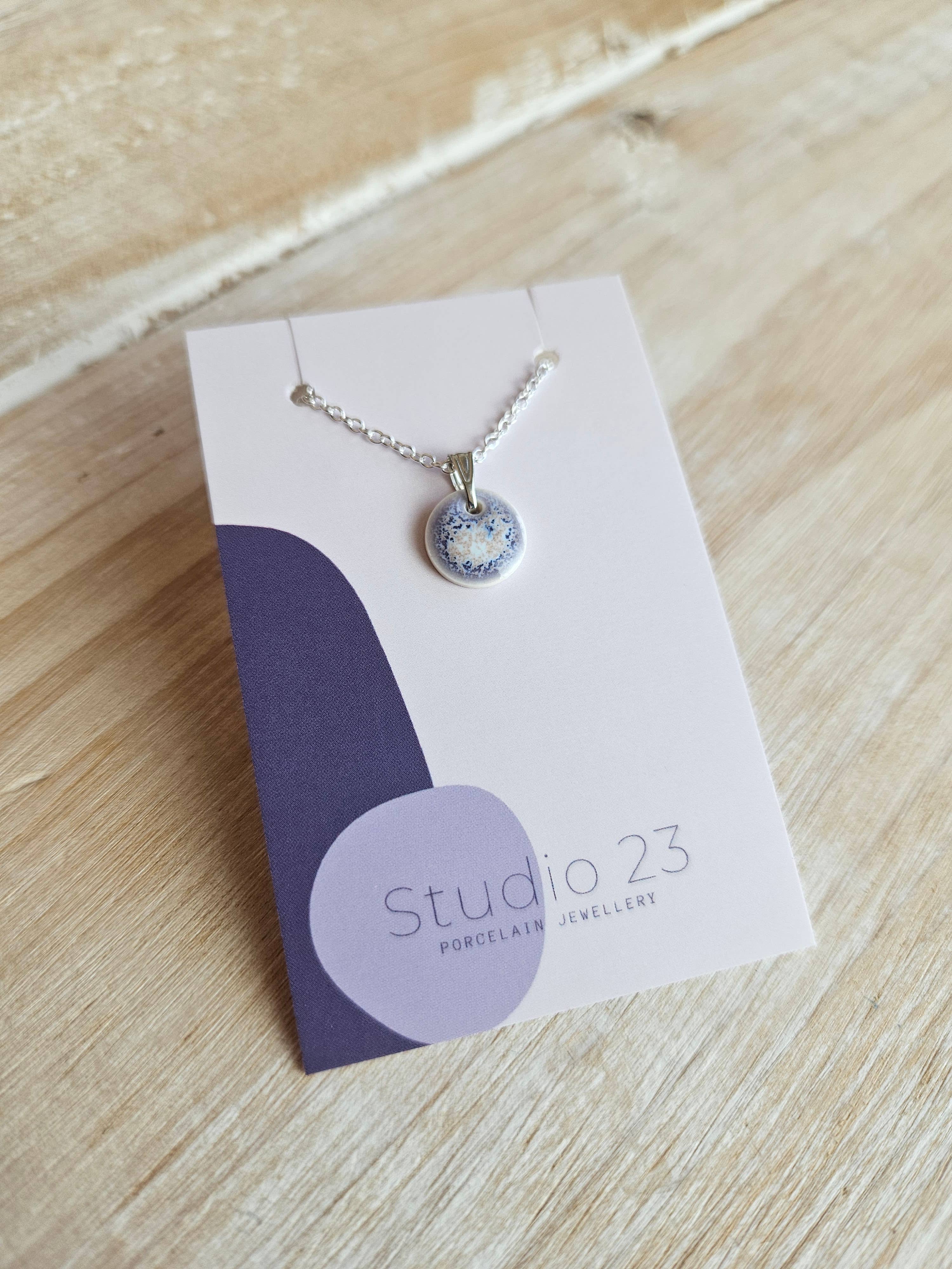 Studio 23 Ceramics - Wholesale Individual Charm/Pendant - NEW DESIGN Pendant Circle8