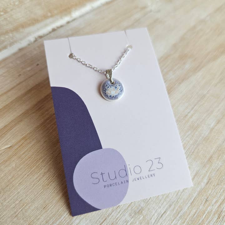 Studio 23 Ceramics - Wholesale Individual Charm/Pendant - NEW DESIGN Pendant Circle8