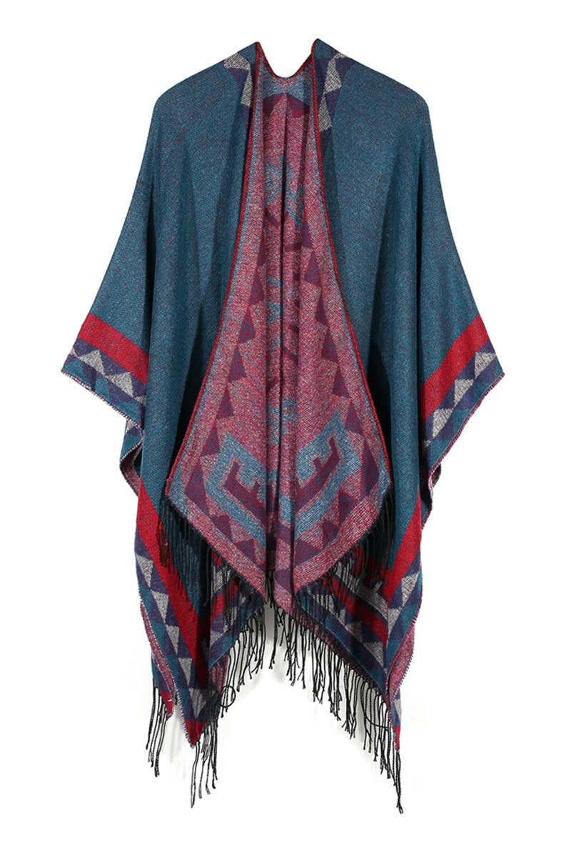 ACCITY - Wholesale Wrap - Women's - DANDY PATTERNED FASHION SHAWL WRAP_CWASC0441