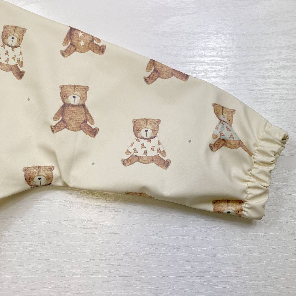 Bobbin and Bumble - Baby Changing Mats – wholesale Bib – Baby – Long-Sleeved Baby Bib | Teddy Bear Print | Waterproof & Wipe5