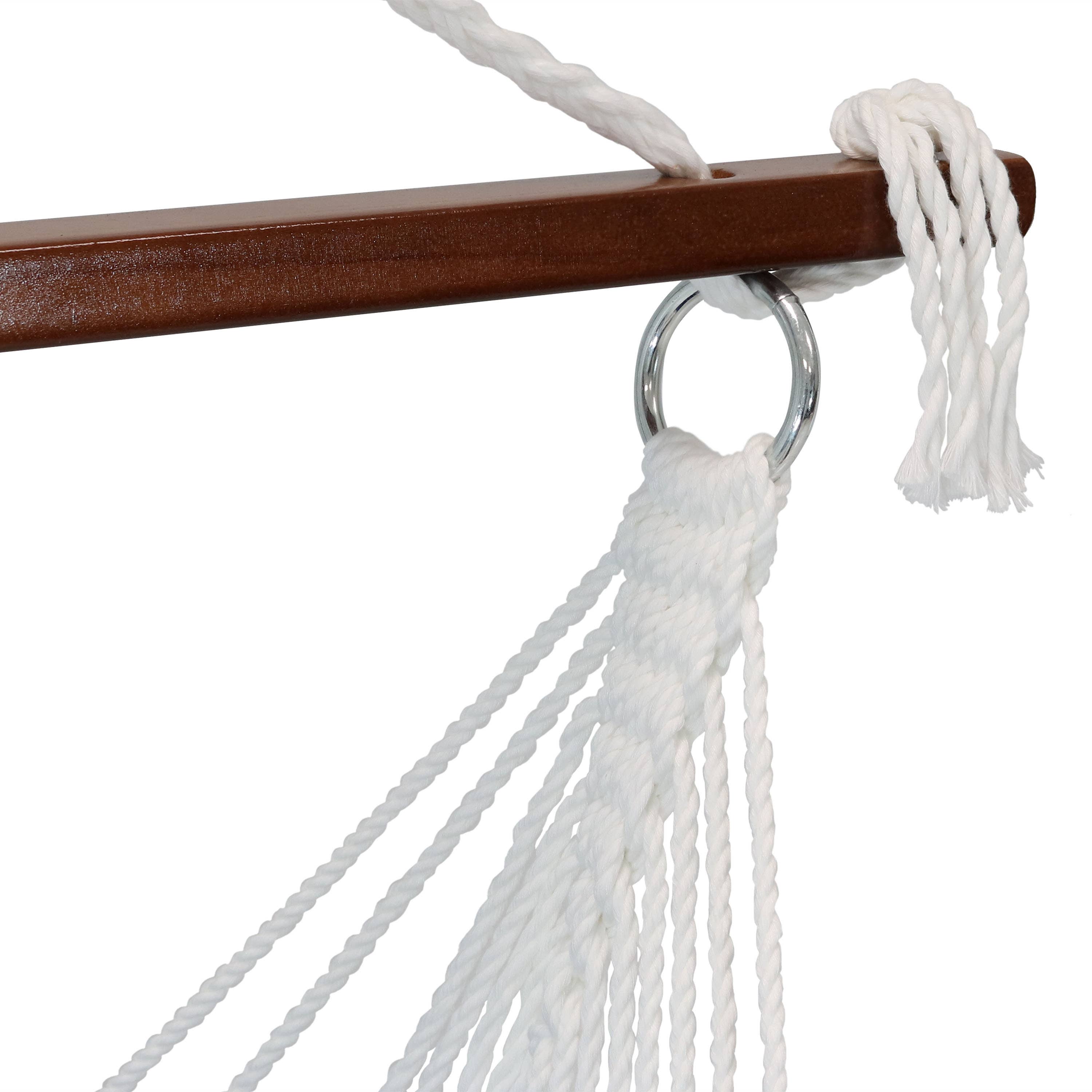 Sunnydaze Decor - Wholesale Hammock - Polyester Fabric Victorian Hammock Chair with Cushion - Gray5